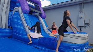 myprettyfeet8.com - 3 Girl Bounce House Inflatable Humping Sushii Whitney Maleka thumbnail
