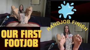 myprettyfeet8.com - My First Footjob!!!! thumbnail